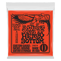 Струны для 8-струнной электрогитары Ernie Ball P02624