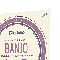 комплект струн для 5 струнного банджо 11 - 11 D'Addario EJ57 - 2