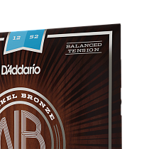 комплект струн для акустической гитары 12 - 52 D'Addario NB1252BT - 2