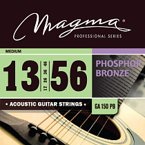 Струны для акустической гитары 13-56 Magma Strings GA150PB