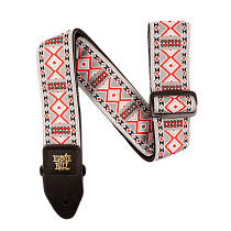 Ремень для гитары, с кожаными концами Ernie Ball P04697