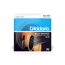 струны для акустической гитары D'Addario EJ11 - 0