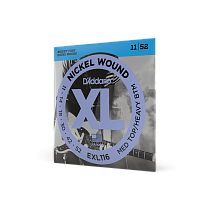 комплект струн для электрогитары 11 - 52 D'Addario EXL116 - 3