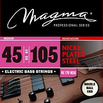 Струны для бас-гитары Double Ball End 45-105 Magma Strings BE170NDB