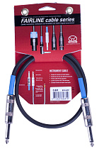 Инструментальный кабель 0,6 м Superlux SFI0.6PP