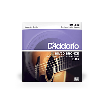 струны для акустической гитары D'Addario EJ13 - 0