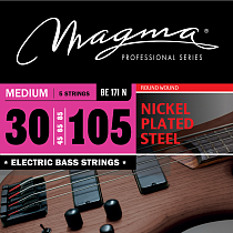 Струны для 5-струнной бас-гитары High C 30-105 Magma Strings BE171N