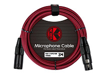 кабель микрофонный 1 м Kirlin MWC-270 1M RDA - 3