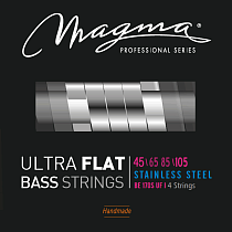 Струны с плоской обмоткой для бас-гитары 45-105 Magma Strings BE170SUF