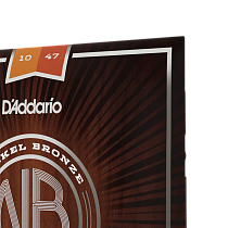 комплект струн для акустической гитары 10 - 47 D'Addario NB1047 - 2