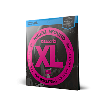 струны для бас-гитары D'Addario EXL170-5 - 2