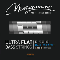 Струны с плоской обмоткой для бас-гитары 50-110 Magma Strings BE200SUF