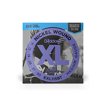 комплект струн для электрогитары 11 - 50 D'Addario EXL115BT - 0