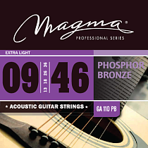 Струны для акустической гитары 9-46 Magma Strings GA110PB