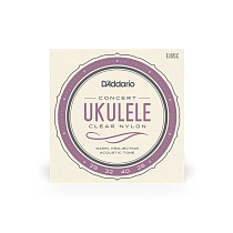 комплект струн для укулеле концерт 28 - 28 D'Addario EJ65C - 0