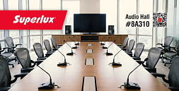 Superlux примет участие в выставке Integrated Systems Europe 2026