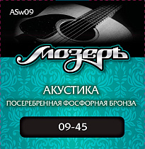 Струны для акустической гитары МозерЪ ASw09