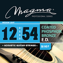 Струны для акустической гитары 12-54 Magma Strings GA140P