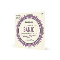 комплект струн для 5 струнного банджо 11 - 11 D'Addario EJ57 - 1