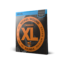 струны для бас-гитары D'Addario EXL160-5 - 2