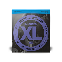комплект струн для бас-гитары пикколо 20p - 52 D'Addario EXL280 - 0