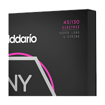 комплект струн для 5 струнной бас-гитары 45 - 130 D'Addario NYXL45130SL - 3