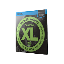 струны для бас-гитары D'Addario EXL165-6 - 1
