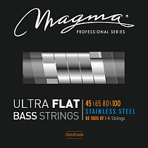 Струны с плоской обмоткой для бас-гитары 45-100 Magma Strings BE160SUF