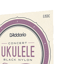 комплект струн для укулеле концерт 26 - 28 D'Addario EJ53C - 2