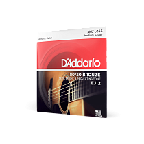 струны для акустической гитары D'Addario EJ12 - 1