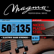 Струны для 5-струнной бас-гитары Low B 50-135 Magma Strings BE185N