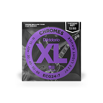 комплект струн для 7 струнной электрогитары 11 - 65 D'Addario ECG24-7 - 0