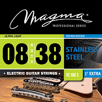 Струны для электрогитары 8-38 Magma Strings GE100S