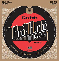 комплект струн для классической гитары 28 - 43 D'Addario EJ45 - 0