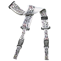 Ремень для гитары STEVE VAI CLIPLOCK® — ART GUITAR STRAP WHITE DiMarzio DD2242