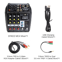 USB аудиоинтерфейс / микшер Synco MC4 - 2