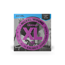 струны для электрогитары D'Addario EXL120-7 - 0
