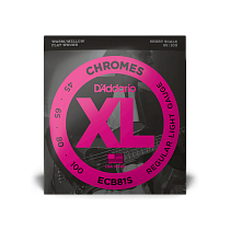 комплект струн для бас-гитары 45 - 100 D'Addario ECB81S - 0