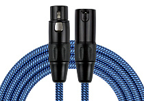 кабель микрофонный 1 м Kirlin MWC-270 1M BLA - 0