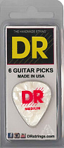 Медиатор гитарный (упаковка) DR P6WH-M