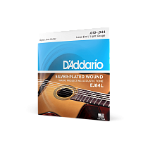 комплект струн для акустической гитары 10 - 44 D'Addario EJ84L - 2