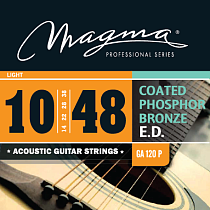 Струны для акустической гитары 10-48 Magma Strings GA120P
