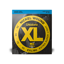 комплект струн для бас-гитары 35 - 95 D'Addario EXL180 - 0