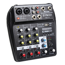 USB аудиоинтерфейс / микшер Synco MC4 - 0